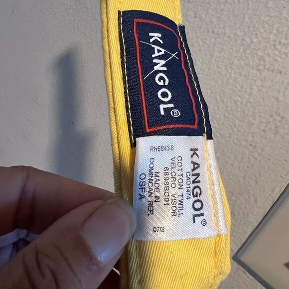 Kangol vintage hat visor logo hat unisex - Picture 2 of 5